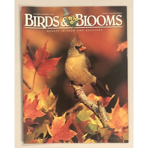 BIRDS & BLOOMS Magazine October/November 2005 Issue Autumn Gardens EUC - Picture 1 of 7